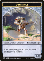 Soldier (004) // Construct (017) Double-Sided Token [Modern Horizons Tokens] | Gear Gaming Bentonville