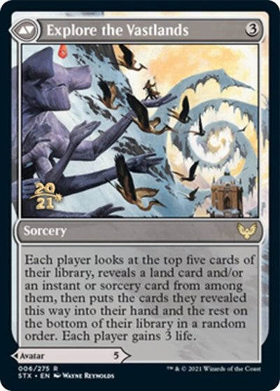 Wandering Archaic // Explore the Vastlands [Strixhaven: School of Mages Prerelease Promos] | Gear Gaming Bentonville
