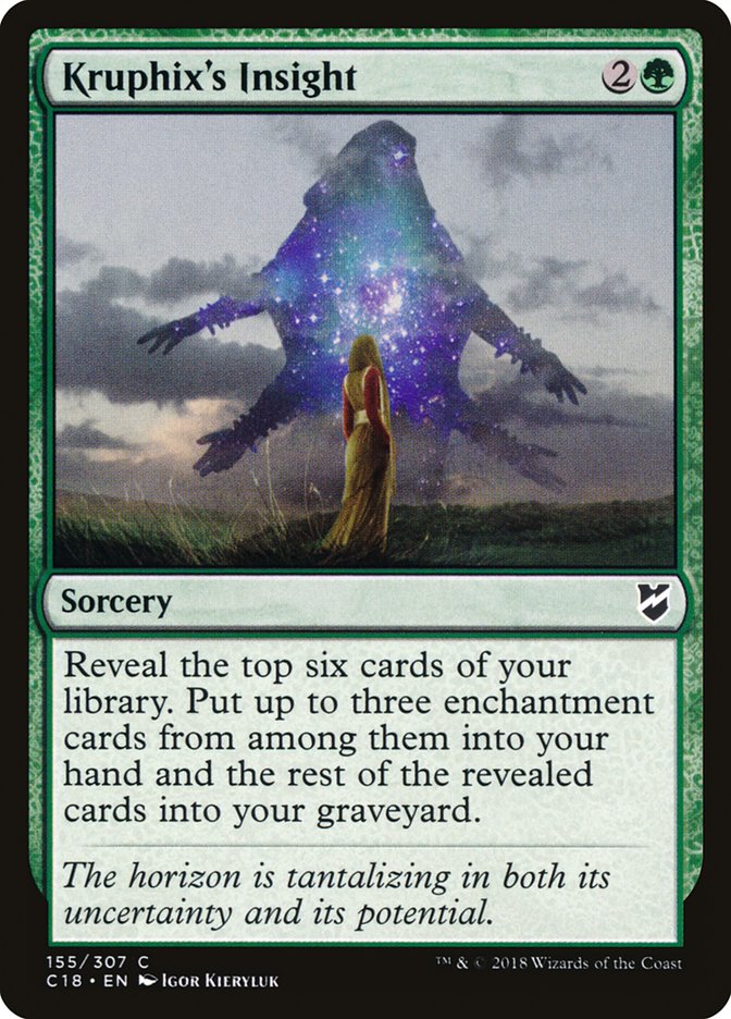 Kruphix's Insight [Commander 2018] | Gear Gaming Bentonville