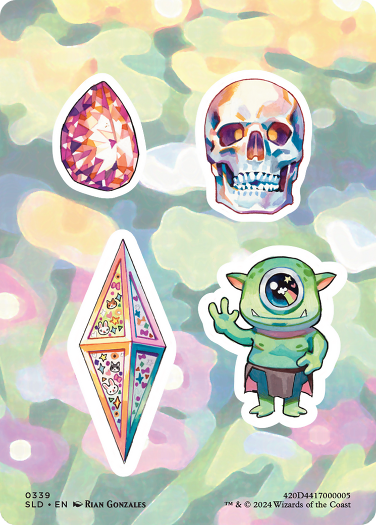Sticker Sheet (0339) [Secret Lair Drop Series] | Gear Gaming Bentonville