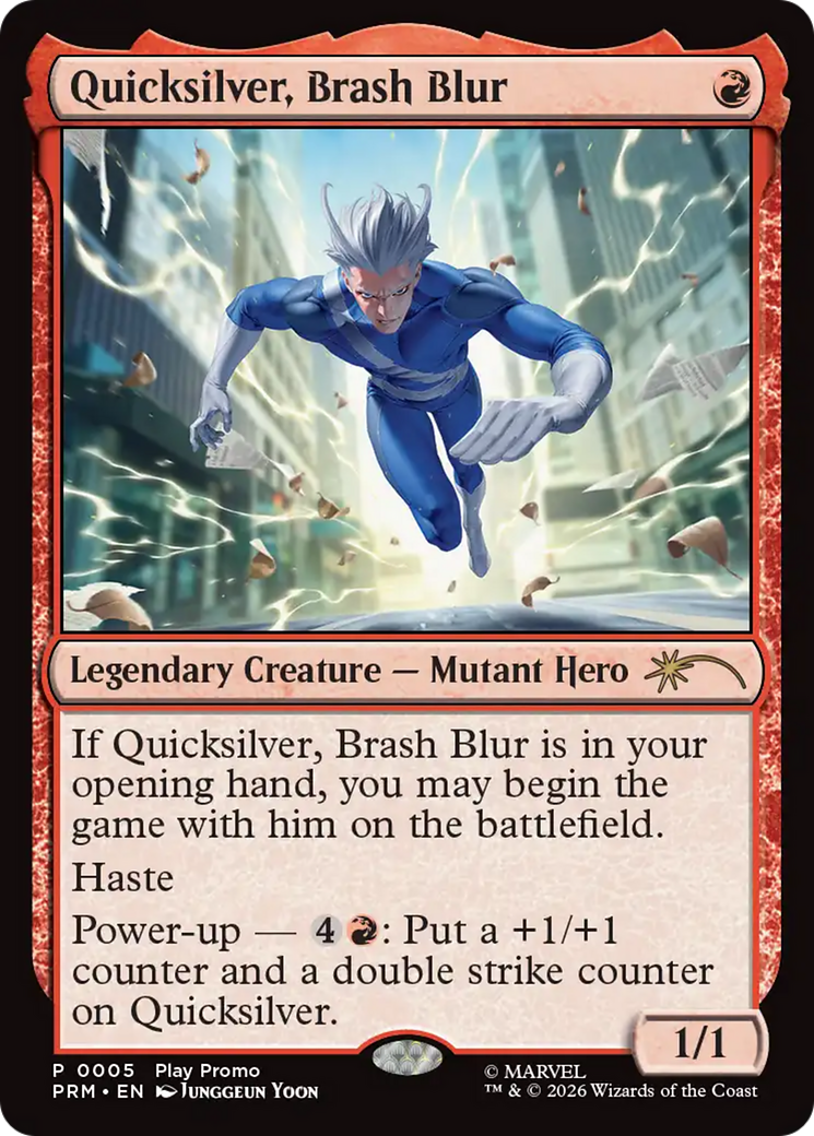Quicksilver, Brash Blur [Standard Showdown Promos] | Gear Gaming Bentonville