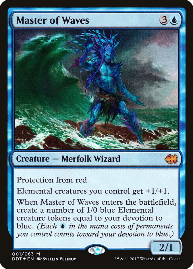 Master of Waves [Duel Decks: Merfolk vs. Goblins] | Gear Gaming Bentonville