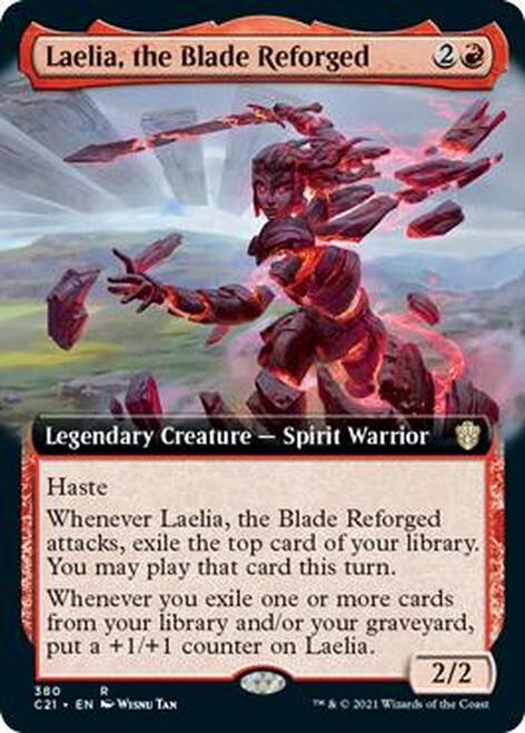 Laelia, the Blade Reforged (Extended Art) [Commander 2021] | Gear Gaming Bentonville