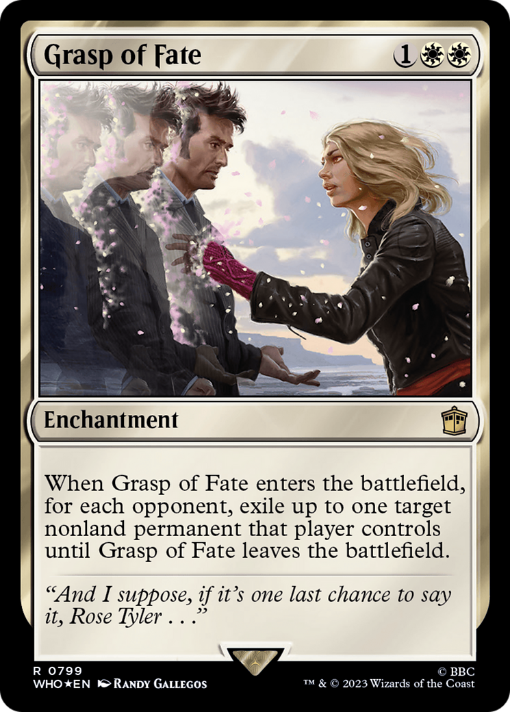 Grasp of Fate (Surge Foil) [Doctor Who] | Gear Gaming Bentonville