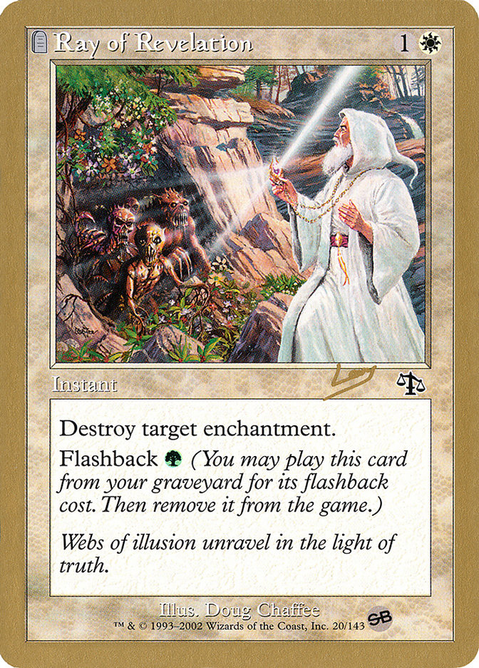 Ray of Revelation (Raphael Levy) (SB) [World Championship Decks 2002] | Gear Gaming Bentonville