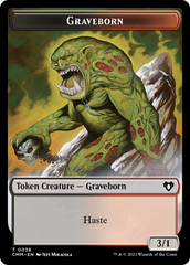 Thopter // Graveborn Double-Sided Token [Commander Masters Tokens] | Gear Gaming Bentonville