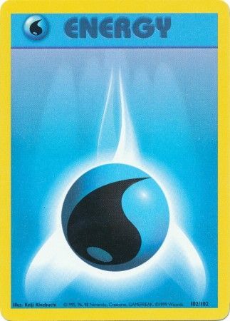 Water Energy (102/102) [Base Set Unlimited] | Gear Gaming Bentonville