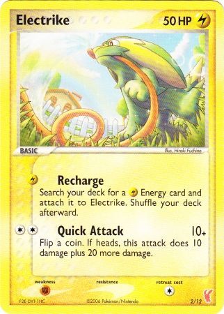 Electrike (2/12) [EX: Trainer Kit 2 - Plusle] | Gear Gaming Bentonville