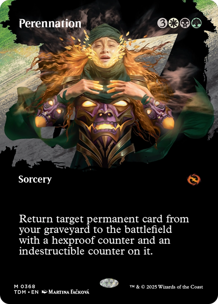 Perennation (Borderless) [Tarkir: Dragonstorm] | Gear Gaming Bentonville