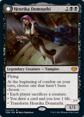 Henrika Domnathi // Henrika, Infernal Seer [Innistrad: Crimson Vow] | Gear Gaming Bentonville
