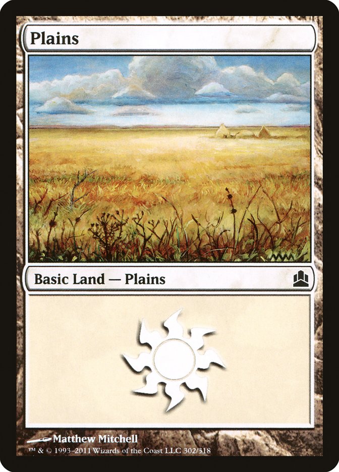 Plains (302) [Commander 2011] | Gear Gaming Bentonville