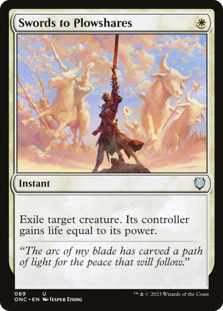 Swords to Plowshares [Phyrexia: All Will Be One Commander] | Gear Gaming Bentonville