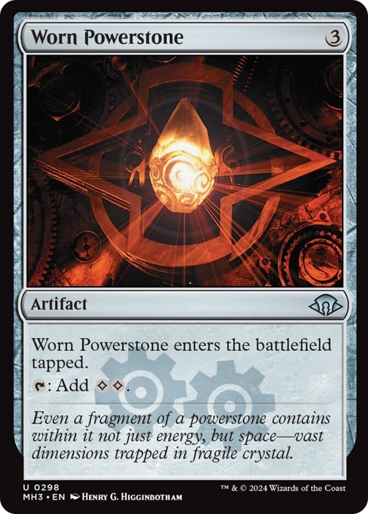 Worn Powerstone [Modern Horizons 3] | Gear Gaming Bentonville