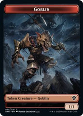 Zombie Knight // Goblin Double-Sided Token [Dominaria United Commander Tokens] | Gear Gaming Bentonville
