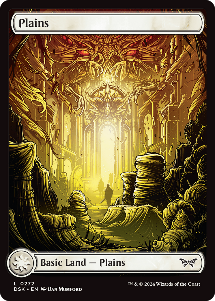 Plains (272) - Full Art [Duskmourn: House of Horror] | Gear Gaming Bentonville