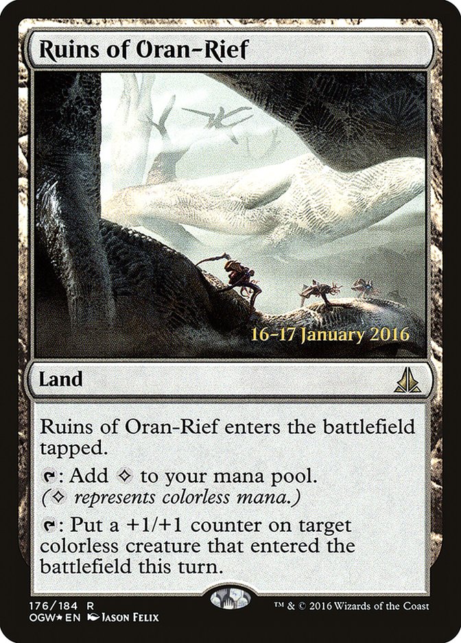 Ruins of Oran-Rief [Oath of the Gatewatch Prerelease Promos] | Gear Gaming Bentonville