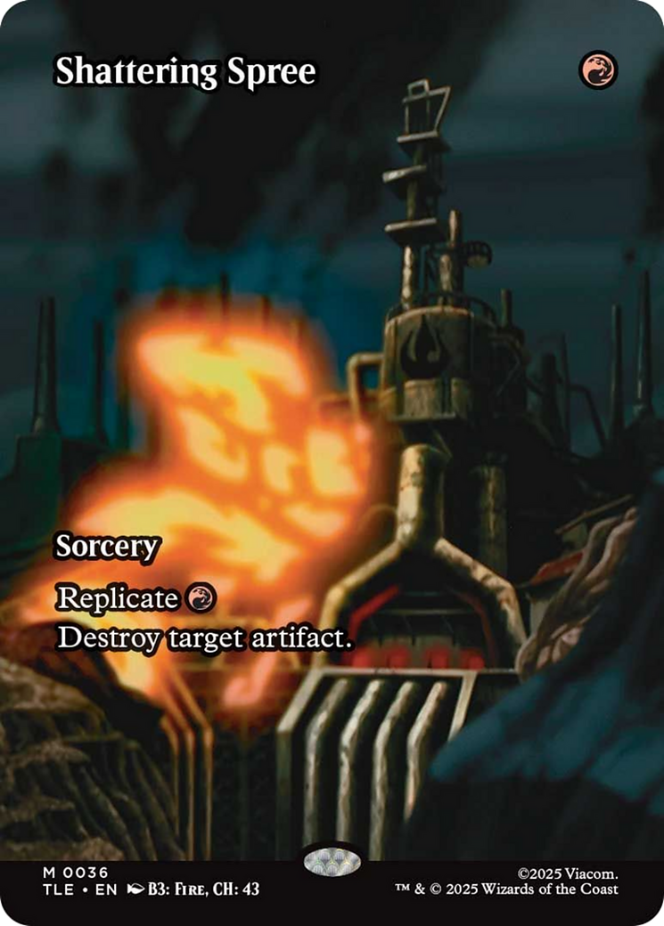 Shattering Spree (Borderless) [Avatar: The Last Airbender: Eternal-Legal] | Gear Gaming Bentonville