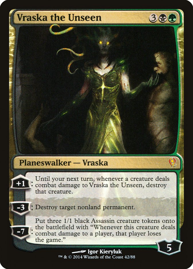 Vraska the Unseen [Duel Decks: Jace vs. Vraska] | Gear Gaming Bentonville