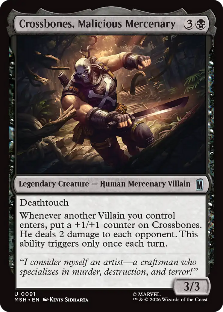 Crossbones, Malicious Mercenary [Marvel Super Heroes] | Gear Gaming Bentonville