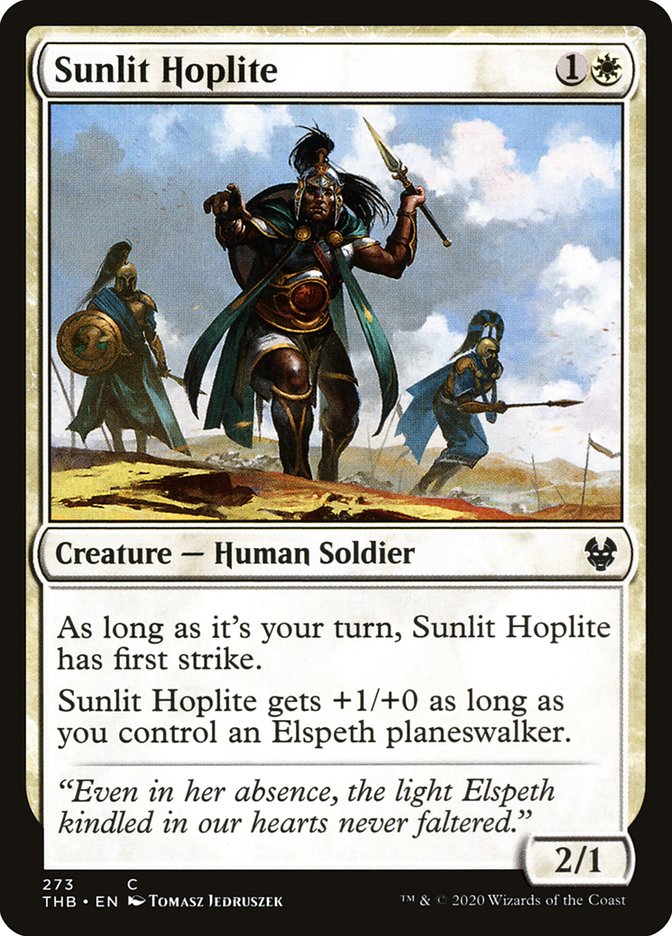 Sunlit Hoplite [Theros Beyond Death] | Gear Gaming Bentonville