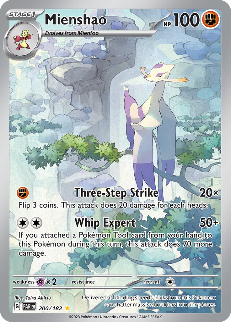 Mienshao (200/182) [Scarlet & Violet: Paradox Rift] | Gear Gaming Bentonville