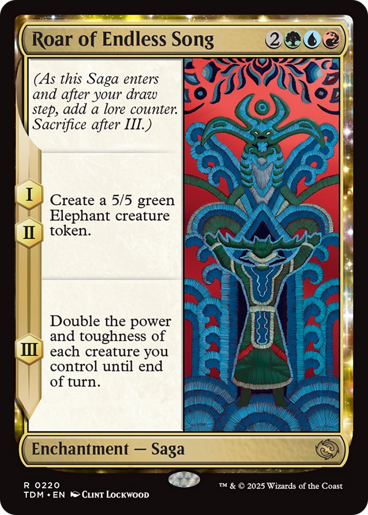 Roar of Endless Song [Tarkir: Dragonstorm] | Gear Gaming Bentonville