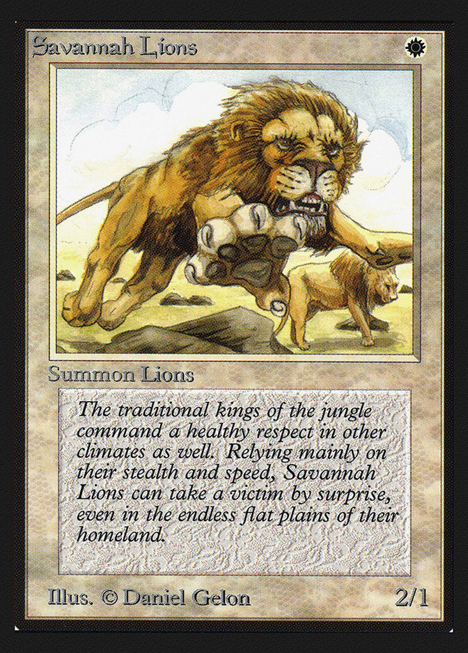 Savannah Lions [International Collectors' Edition] | Gear Gaming Bentonville