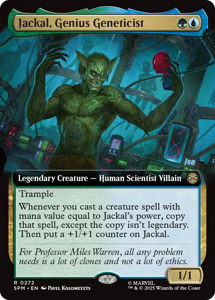 Jackal, Genius Geneticist (Extended Art) [Marvel's Spider-Man] | Gear Gaming Bentonville