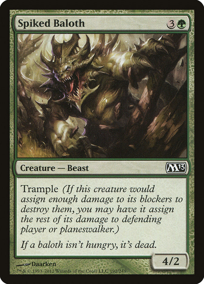 Spiked Baloth [Magic 2013] | Gear Gaming Bentonville