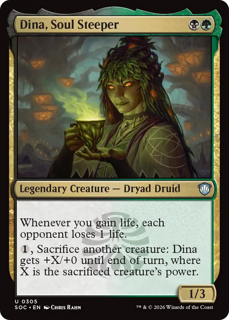 Dina, Soul Steeper [Secrets of Strixhaven Commander] | Gear Gaming Bentonville