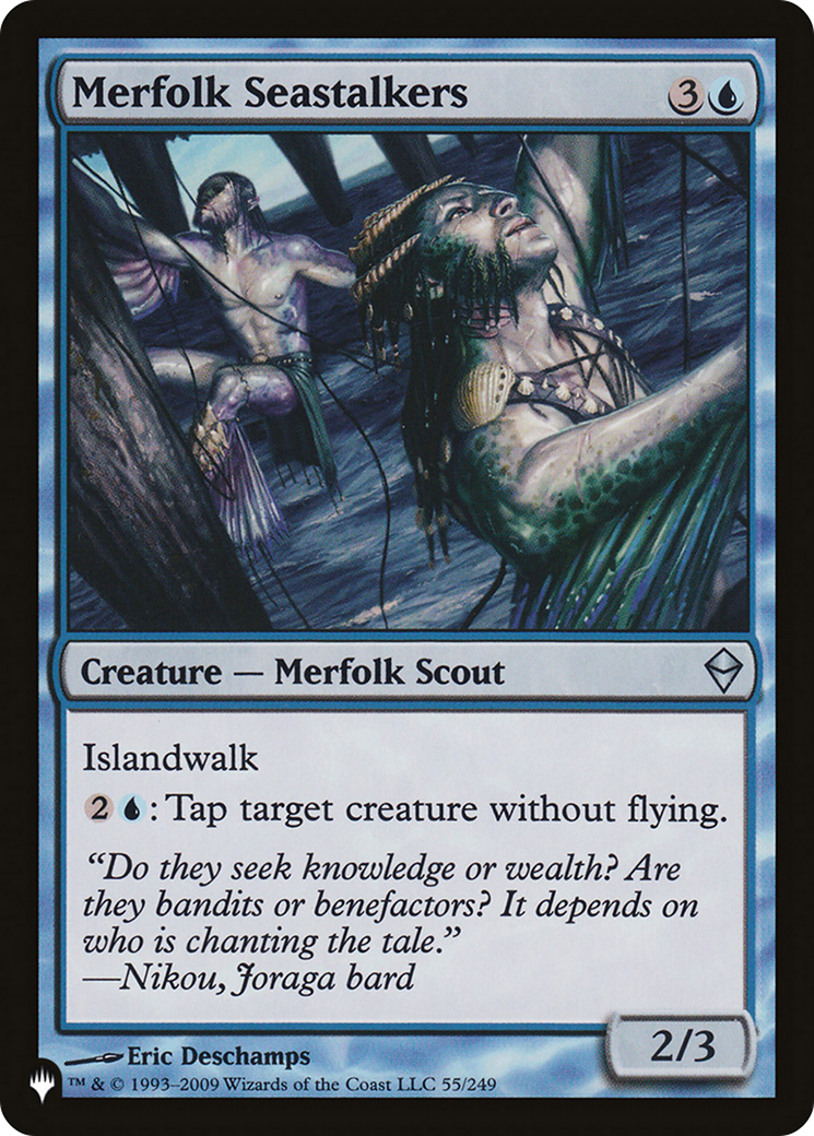 Merfolk Seastalkers [The List Reprints] | Gear Gaming Bentonville