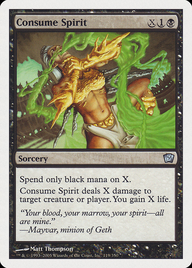 Consume Spirit [Ninth Edition] | Gear Gaming Bentonville
