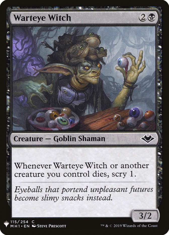 Warteye Witch [Mystery Booster] | Gear Gaming Bentonville