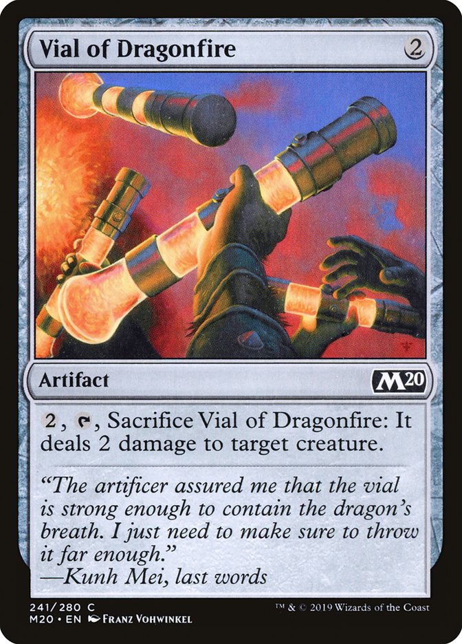 Vial of Dragonfire [Core Set 2020] | Gear Gaming Bentonville