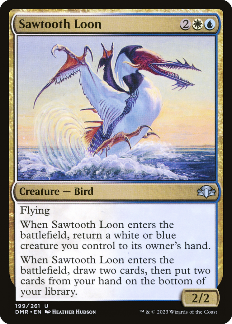 Sawtooth Loon [Dominaria Remastered] | Gear Gaming Bentonville