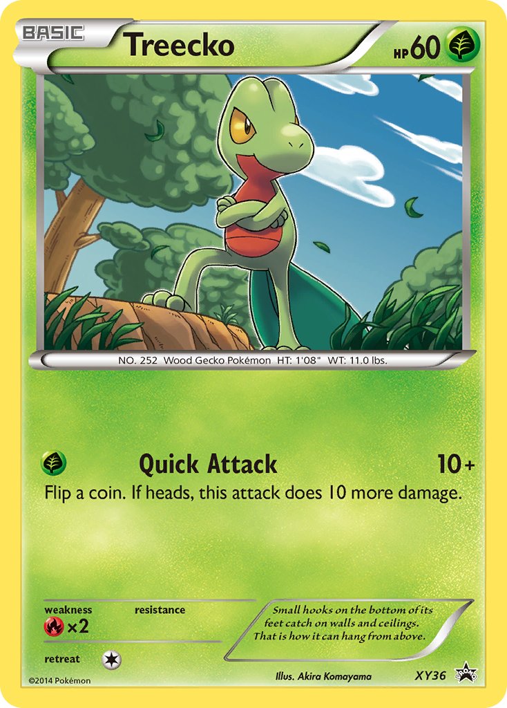 Treecko (XY36) [XY: Black Star Promos] | Gear Gaming Bentonville