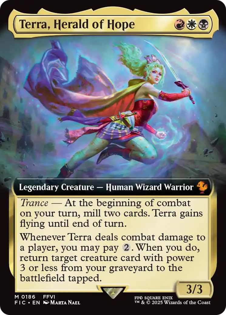 Terra, Herald of Hope (Extended Art) [FINAL FANTASY Commander] | Gear Gaming Bentonville