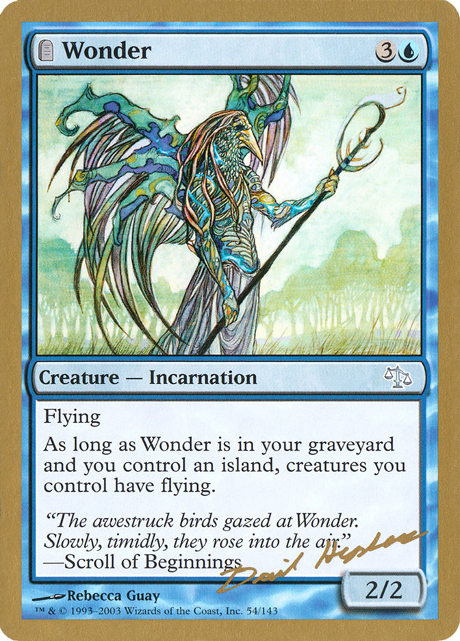 Wonder (Dave Humpherys) [World Championship Decks 2003] | Gear Gaming Bentonville