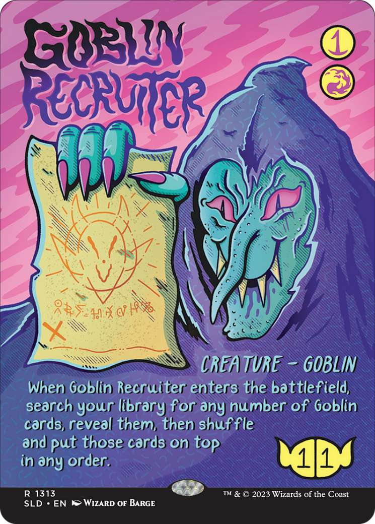 Goblin Recruiter (Rainbow Foil) [Secret Lair Drop Series] | Gear Gaming Bentonville