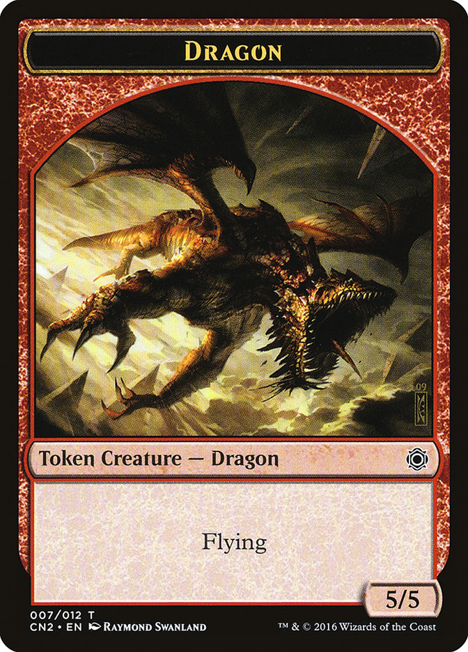 Dragon Token [Conspiracy: Take the Crown Tokens] | Gear Gaming Bentonville