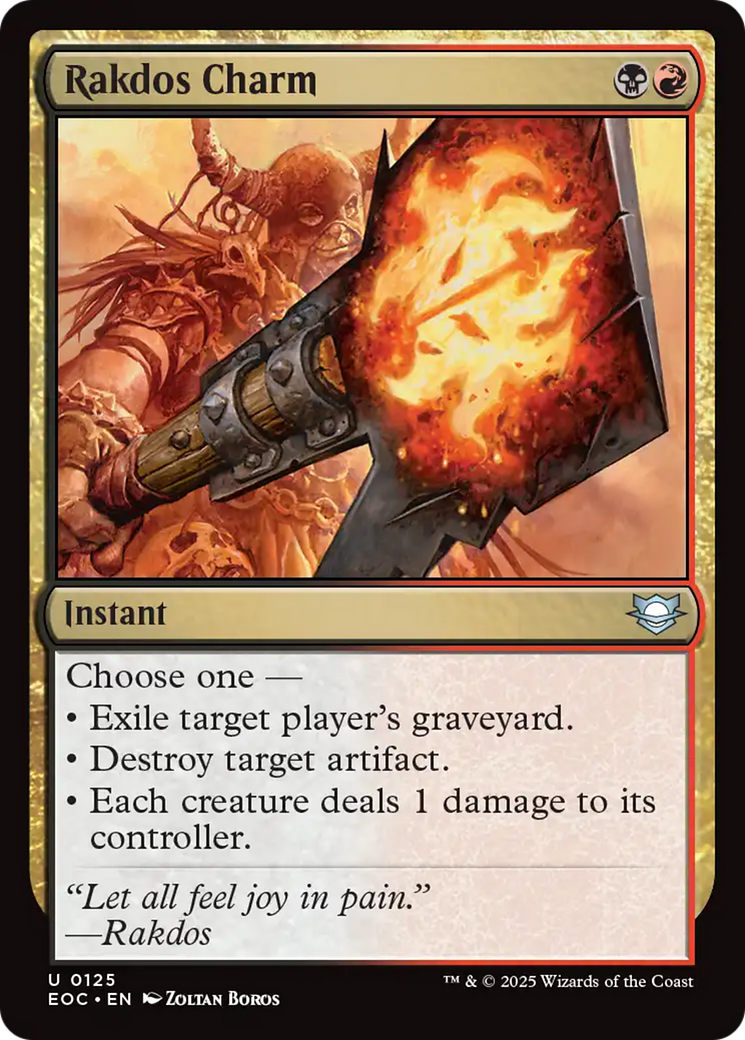 Rakdos Charm [Edge of Eternities Commander] | Gear Gaming Bentonville