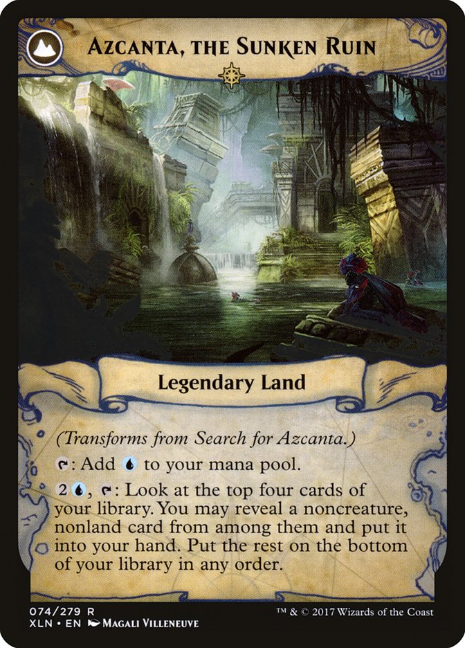 Search for Azcanta // Azcanta, the Sunken Ruin [Ixalan] | Gear Gaming Bentonville
