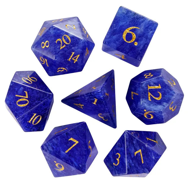 Deep Sea Crystal Gemstone Dice Set | Gear Gaming Bentonville