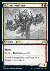 Rakdos Headliner (Sketch) [Modern Horizons 2] | Gear Gaming Bentonville