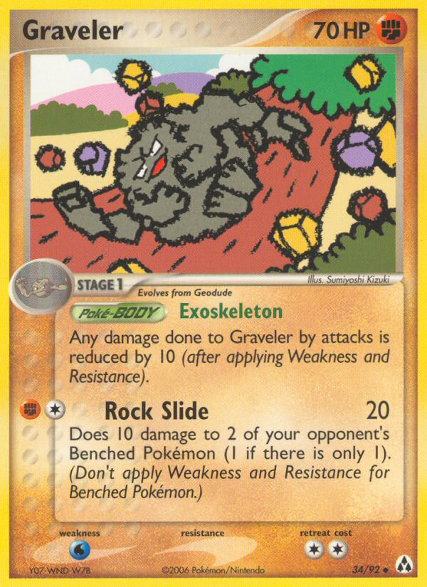 Graveler (34/92) [EX: Legend Maker] | Gear Gaming Bentonville