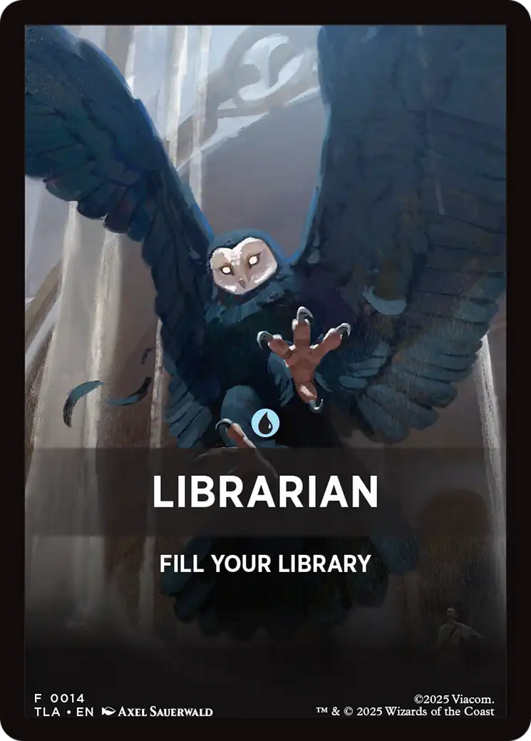 Librarian Theme Card [Avatar: The Last Airbender Tokens] | Gear Gaming Bentonville