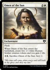 Omen of the Sun [Commander Masters] | Gear Gaming Bentonville