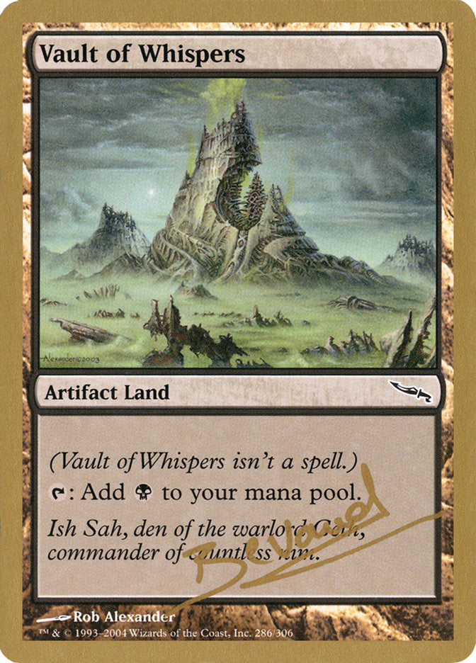 Vault of Whispers (Manuel Bevand) [World Championship Decks 2004] | Gear Gaming Bentonville