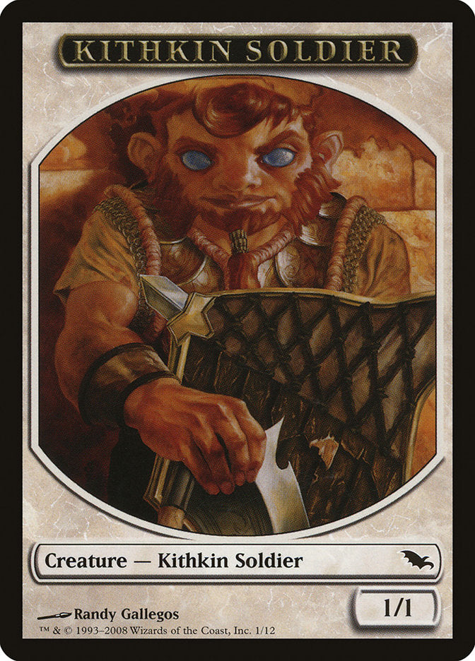 Kithkin Soldier Token [Shadowmoor Tokens] | Gear Gaming Bentonville