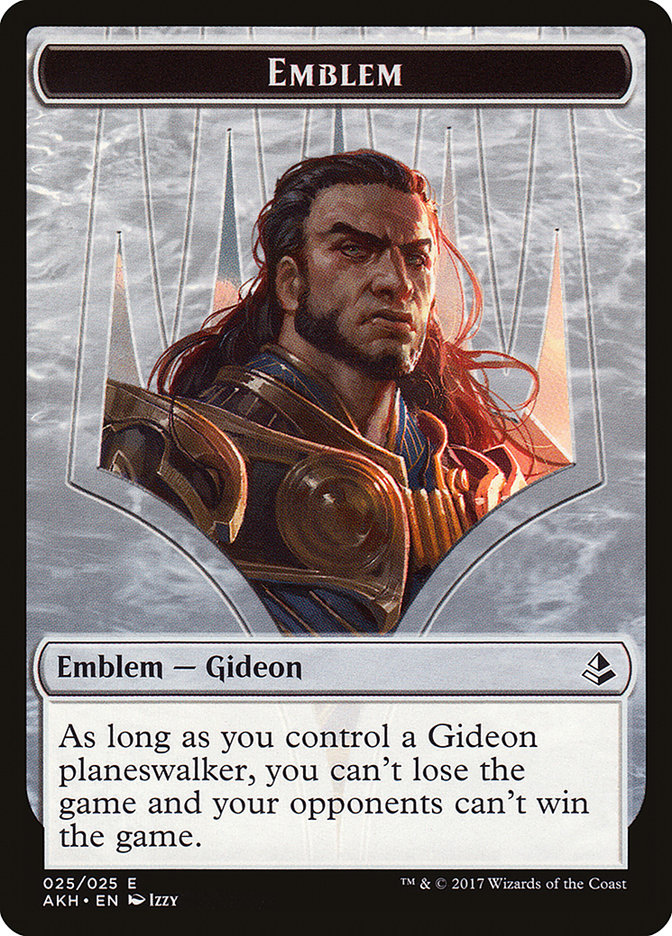 Gideon of the Trials Emblem [Amonkhet Tokens] | Gear Gaming Bentonville